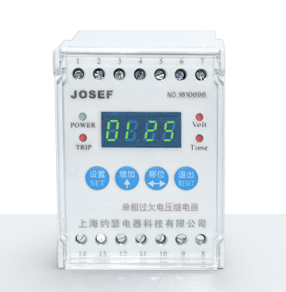 EVR-GNHL-500單相過(guò)欠電壓繼電器 產(chǎn)品技術(shù)參數(shù)、接線圖、工作原理、產(chǎn)品價(jià)格、產(chǎn)品特點(diǎn)，單相過(guò)欠電壓繼電器廠家-上海約瑟電器有限公司-專業(yè)從事電力系統(tǒng)二次回路繼電保護(hù)及電力自動(dòng)化綜合控制產(chǎn)品的公司