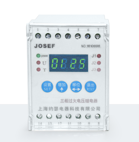 EVR-3GHLS-500三相過欠壓繼電器 產(chǎn)品技術(shù)參數(shù)、接線圖、工作原理、產(chǎn)品價(jià)格、產(chǎn)品特點(diǎn)，三相過欠壓繼電器廠家-上海約瑟電器有限公司-專業(yè)從事電力系統(tǒng)二次回路繼電保護(hù)及電力自動(dòng)化綜合控制產(chǎn)品的公司