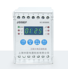 EVR-3GL-500P三相欠電壓繼電器 產品技術參數、接線圖、工作原理、產品價格、產品特點，三相欠電壓繼電器廠家-上海約瑟電器有限公司-專業(yè)從事電力系統(tǒng)二次回路繼電保護及電力自動化綜合控制產品的公司